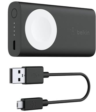 Belkin Powerbank 2000 mAh för Apple Watch Svart