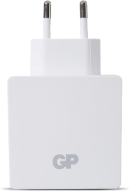GP Batteries Väggladdare 2x USB-A Vit