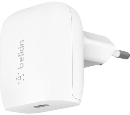 Belkin Väggladdare USB-C 18W + Lightningkabel 1.2m Vit