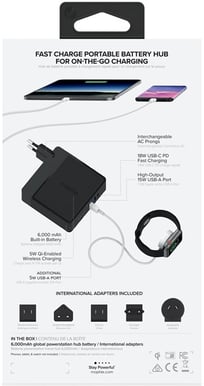 Mophie Powerstation hub 18W 6000 mAh
