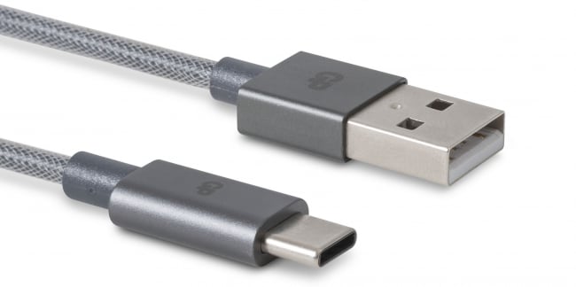 GP USB-kabel C-A Grå 2 m