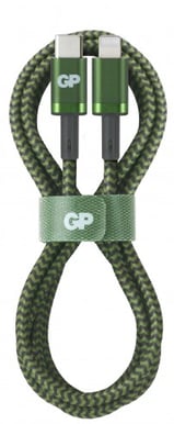 GP USB-C till Lightningkabel (MFi) Grön 1 m