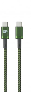 GP USB-kabel C-C Grön 1m