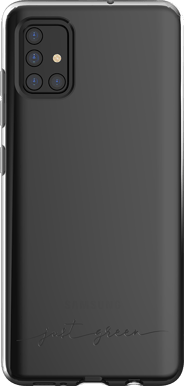 Bigben Galaxy A51 Just Green Case Transparent