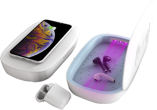 Bigben UV Sterilizer for Smartphone (med Qi)