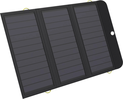 Sandberg Solar Charger 21W 2x USB-A 1x USB-C Svart