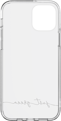 Bigben iPhone 12/12 Pro Just Green Case Transparent