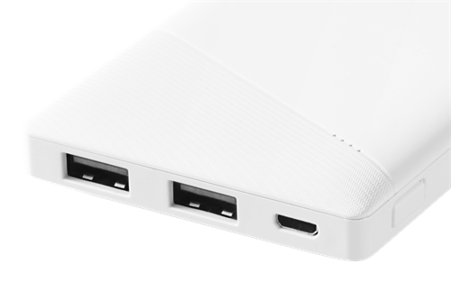 DELTACO Powerbank 5000 mAh Vit