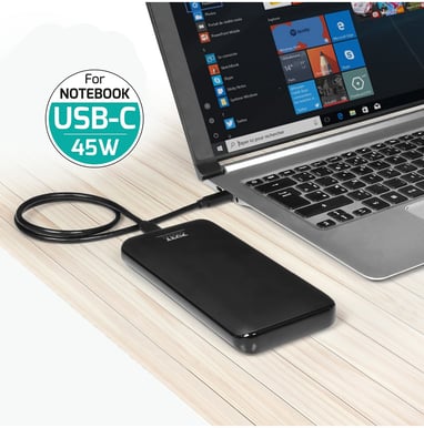PORT Designs Laptop Powerbank 45W PD 18000 mAh Svart