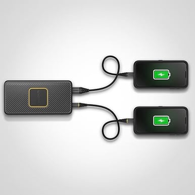 OtterBox Qi Powerbank USB-C 10 000 mAh Svart