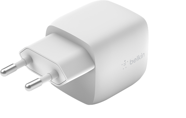 Belkin Väggladdare GaN 1x USB-C 30 W Vit
