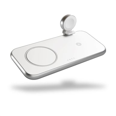 Zens 4-i-1 Trådlös laddning 10 W MagSafe Vit