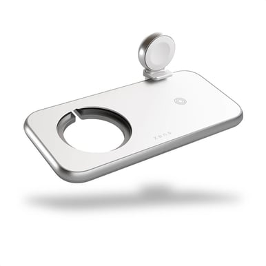 Zens 4-i-1 Trådlös laddning 10 W MagSafe Vit