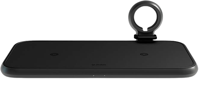Zens 4-i-1 2x 10 W USB-C 45 W Svart