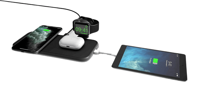 Zens 4-i-1 2x 10 W USB-C 45 W Svart