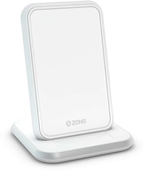 Zens Trådlös laddställ 10 W Vit