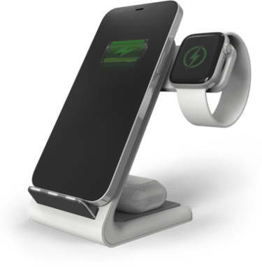 STM Chargetree Swing Laddningsstation, Vit