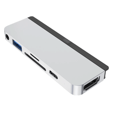 Hyperdrive 6-in-1 USB-C iPad Pro Silver
