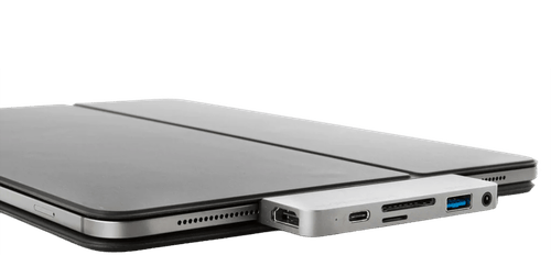 Hyperdrive 6-in-1 USB-C iPad Pro Silver