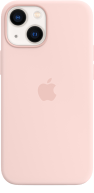 Apple iPhone 13 mini Silikonskal MagSafe Kritrosa