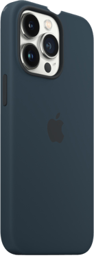 Apple iPhone 13 Pro Silikonskal MagSafe Bläckblå