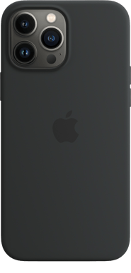 Apple iPhone 13 Pro Max Silikonskal MagSafe Midnatt