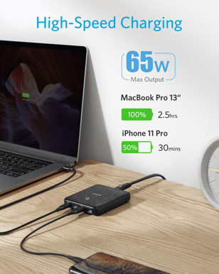 Anker Laddstation PowerPort Atom III Slim