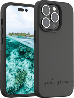 Bigben iPhone 14 Pro Just Green Case Svart