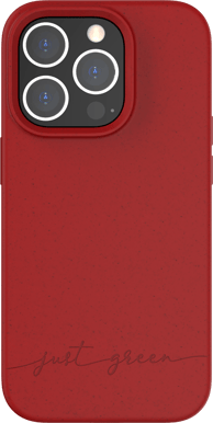 Bigben iPhone 14 Pro Just Green Case Röd