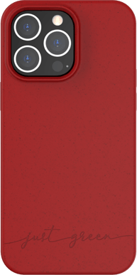 Bigben iPhone 14 Pro Max Just Green Case Röd