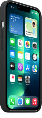 Apple iPhone 14 Pro Silikonskal Magsafe Midnatt