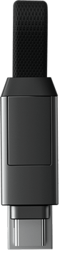 Rolling Square InCharge 6, USB-C/Lightning/Micro USB, 6 cm, Grå
