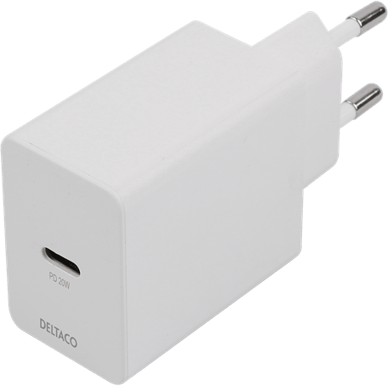 DELTACO Väggladdningskit USB-C PD 20W