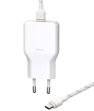 Unisynk USB-C Slim Laddningskit 36W Vit