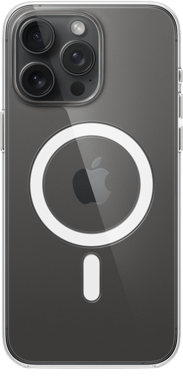Apple iPhone 15 Pro Max Transparent skal med MagSafe