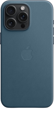Apple iPhone 15 Pro Max FineWoven-skal med MagSafe Stillahavsblå