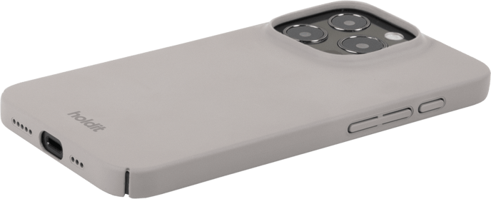 Holdit iPhone 15 Pro Slim Case Taupe
