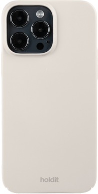 Holdit iPhone 15 Pro Max Slim Case Ljusbeige