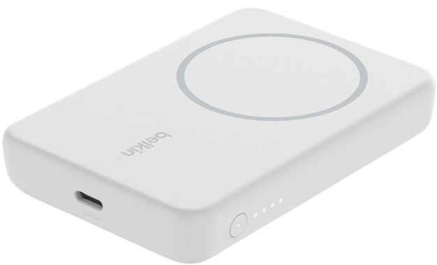 Belkin MagnetiskPowerbank 5000 mAh Vit