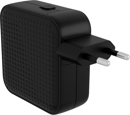 HyperJuice 70W USB-C GaN Reseladdare - Svart