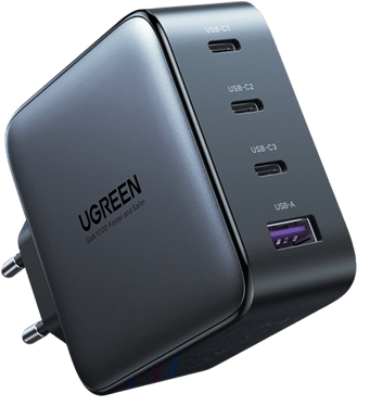 UGREEN Nexode 100W 4-Ports Gan-laddare