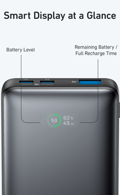 Anker 533 Powerbank 10000 mAh, 25W Svart