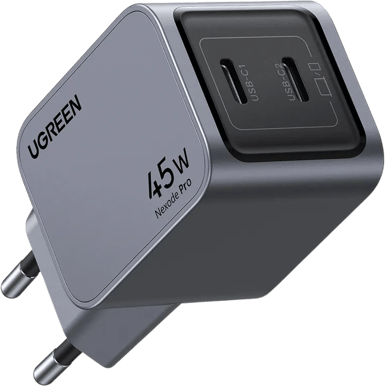 UGREEN Nexode Pro 45W 2-Ports GaN-laddare
