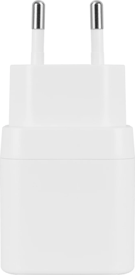 DELTACO Väggladdare 1x USB-A 18 W, 1x USB-C 30W