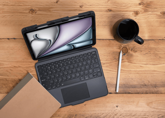 Targus VersaVu iPad Tangenbordsfodral - Svart