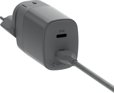 Unisynk 2 Ports Globalt Multi-laddarkit 35W