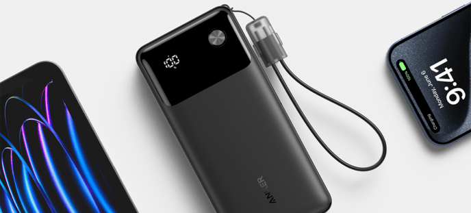 Anker Powerbank 20000 mAh 30W Svart