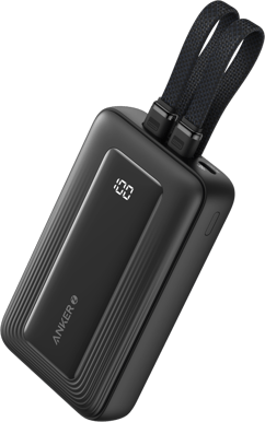 Anker Zolo Powerbank 10000 mAh 30W inbyggd Lightning + USB-C Svart