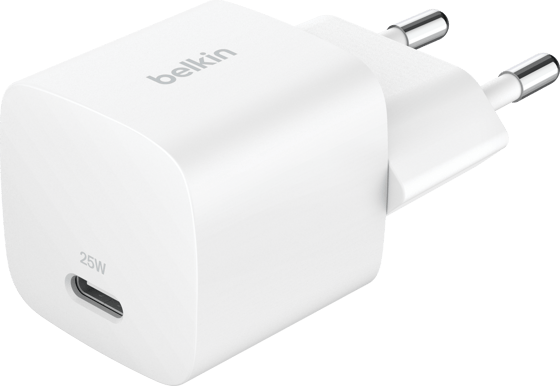 Belkin Väggladdare USB-C 25W Vit