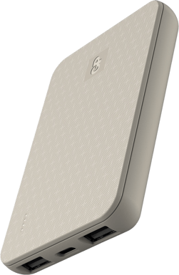 GP Powerbank Plus 3-Port 5000 mAh - Cream